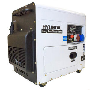 Hyundai 5.8kW / 7.5kVA* Diesel Generator, Multi-phase 230v & 400v, DHY8000SELR-T