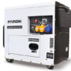 Hyundai 5.8kW / 7.5kVA* Silenced Diesel Generator - Image 2