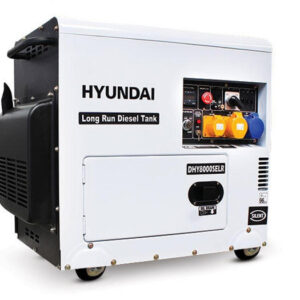 Hyundai 5.8kW / 7.5kVA* Silenced Diesel Generator